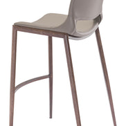 Ace Barstool (Set of 2) Brown & Walnut