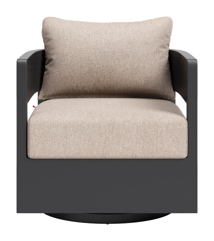 Foret Swivel Chair Black