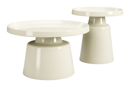 Beurre Coffee Table Set (2-Piece) Ivory