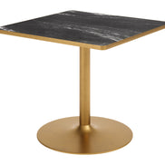 Caliza Dining Table Black & Gold