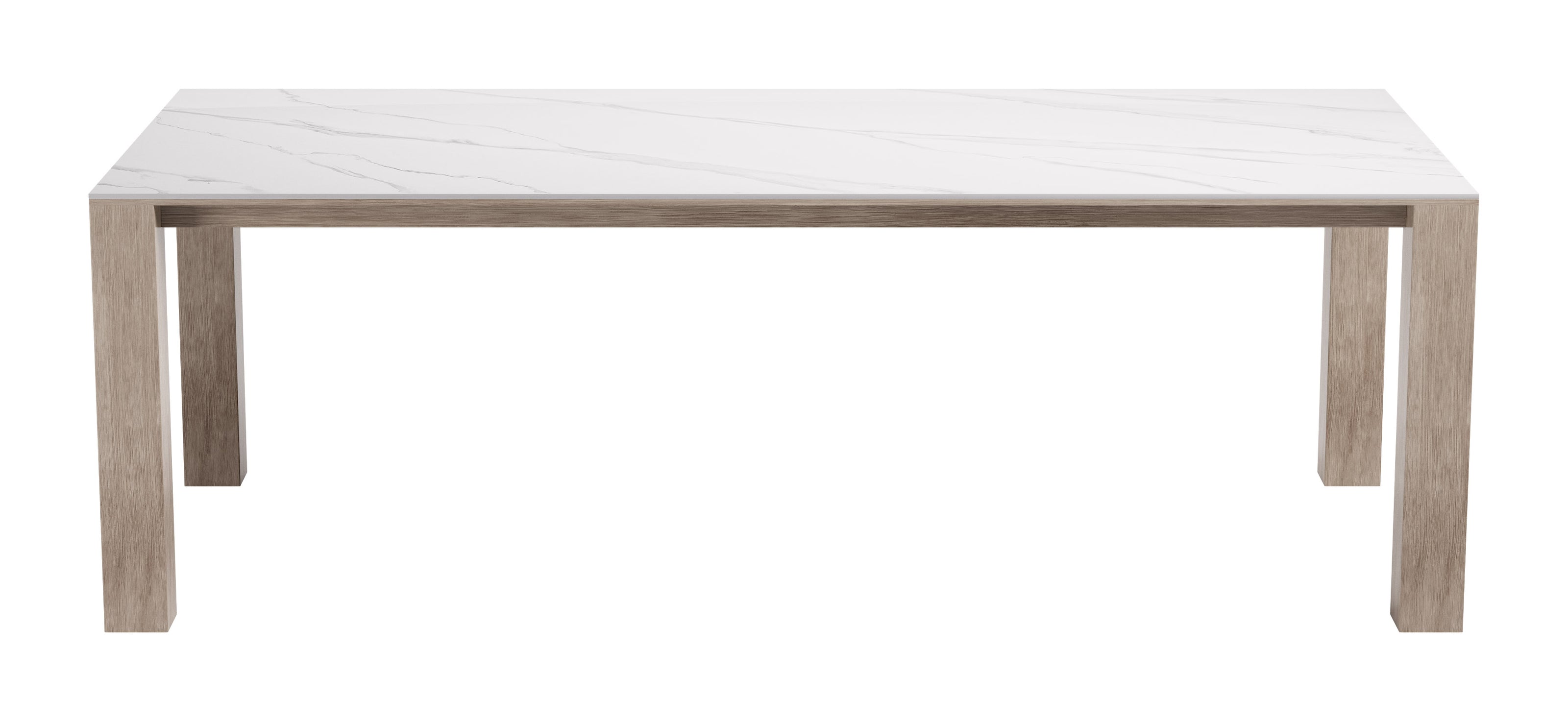 Leilani Rectangular Dining Table White