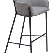 Bremor Barstool Slate Gray