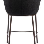 Essen Counter Stool Black & Bronze