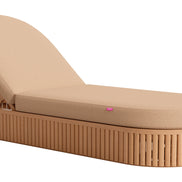 Sakina Chaise Lounge Brown