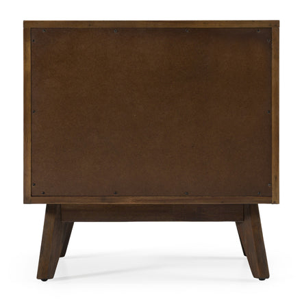 Daisy Mid-Century Dark Acacia Nightstand - image 3