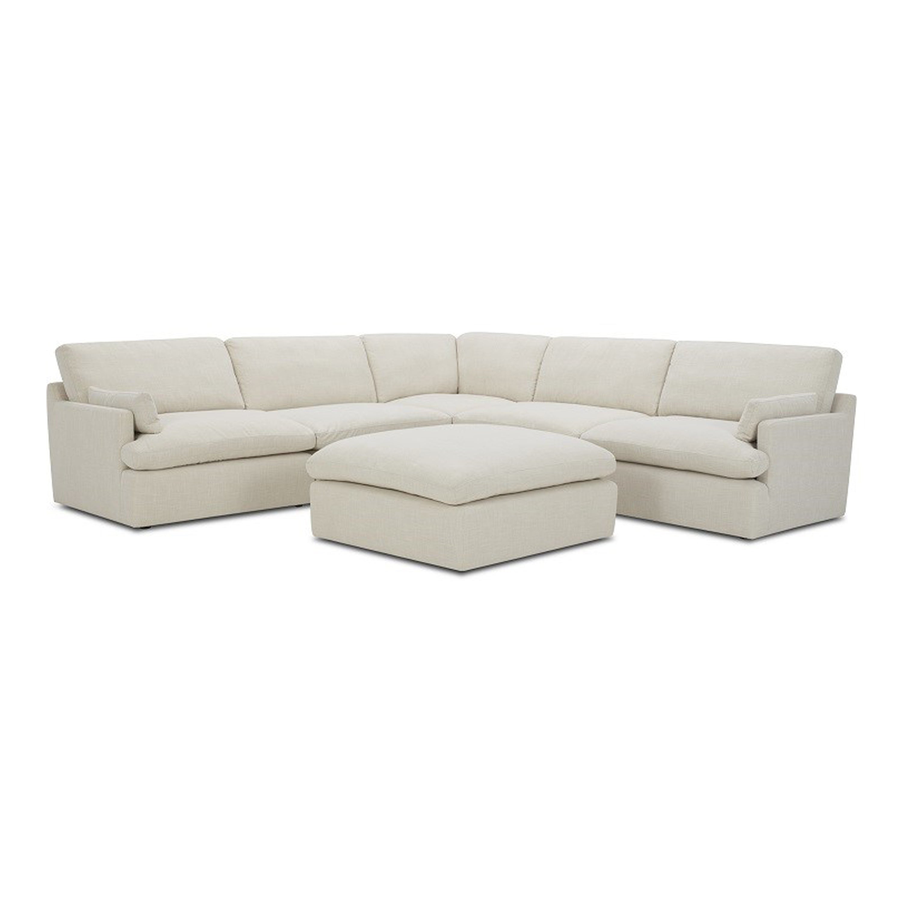 Danica - Modern Beige Sectional Sofa - image 3