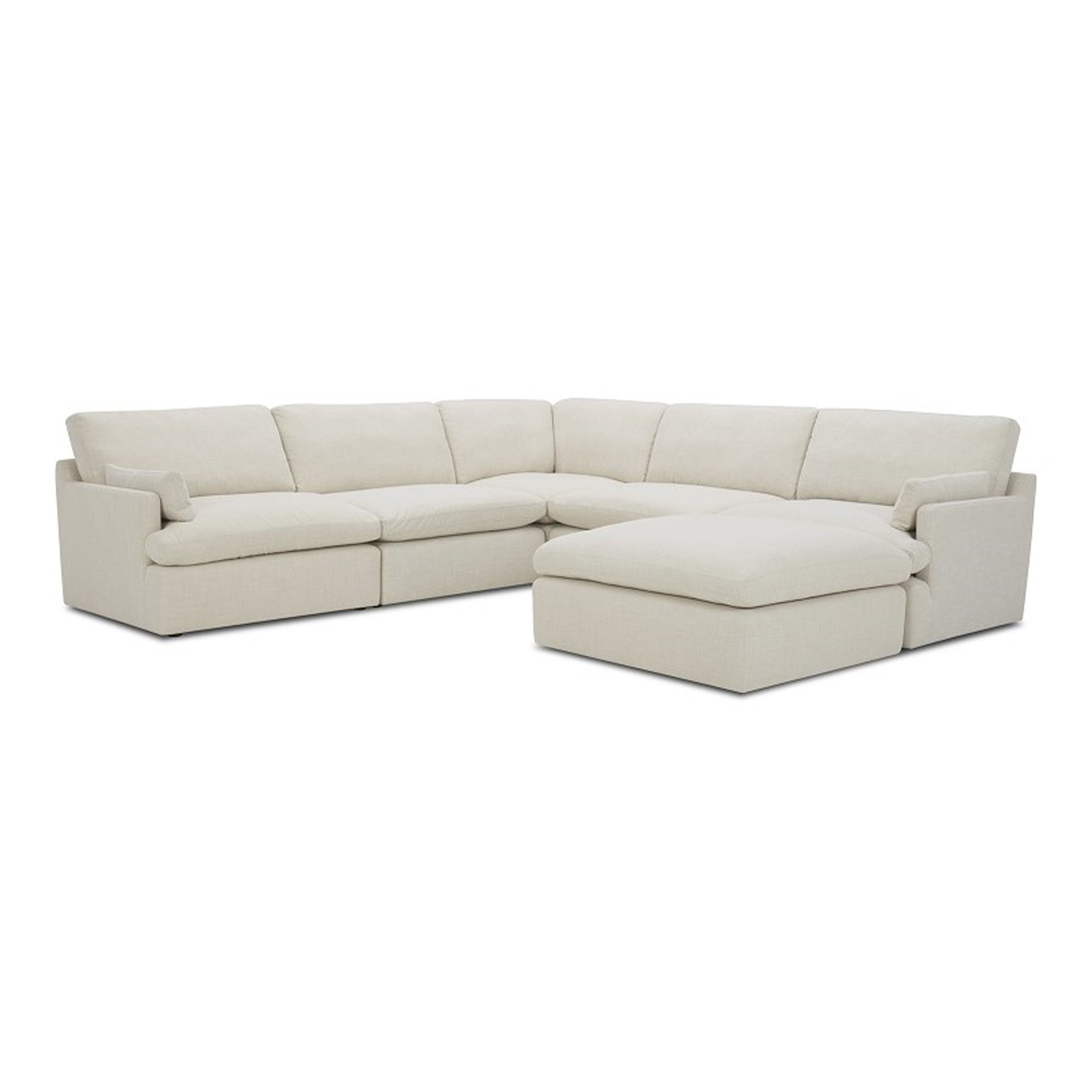 Danica - Modern Beige Sectional Sofa - image 4