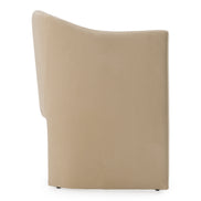 Danube - Modern Beige Fabric Dining Chair - image 3