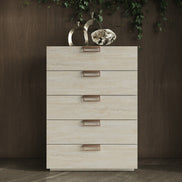 Lago - Modern Faux Travertine Chest - image 5