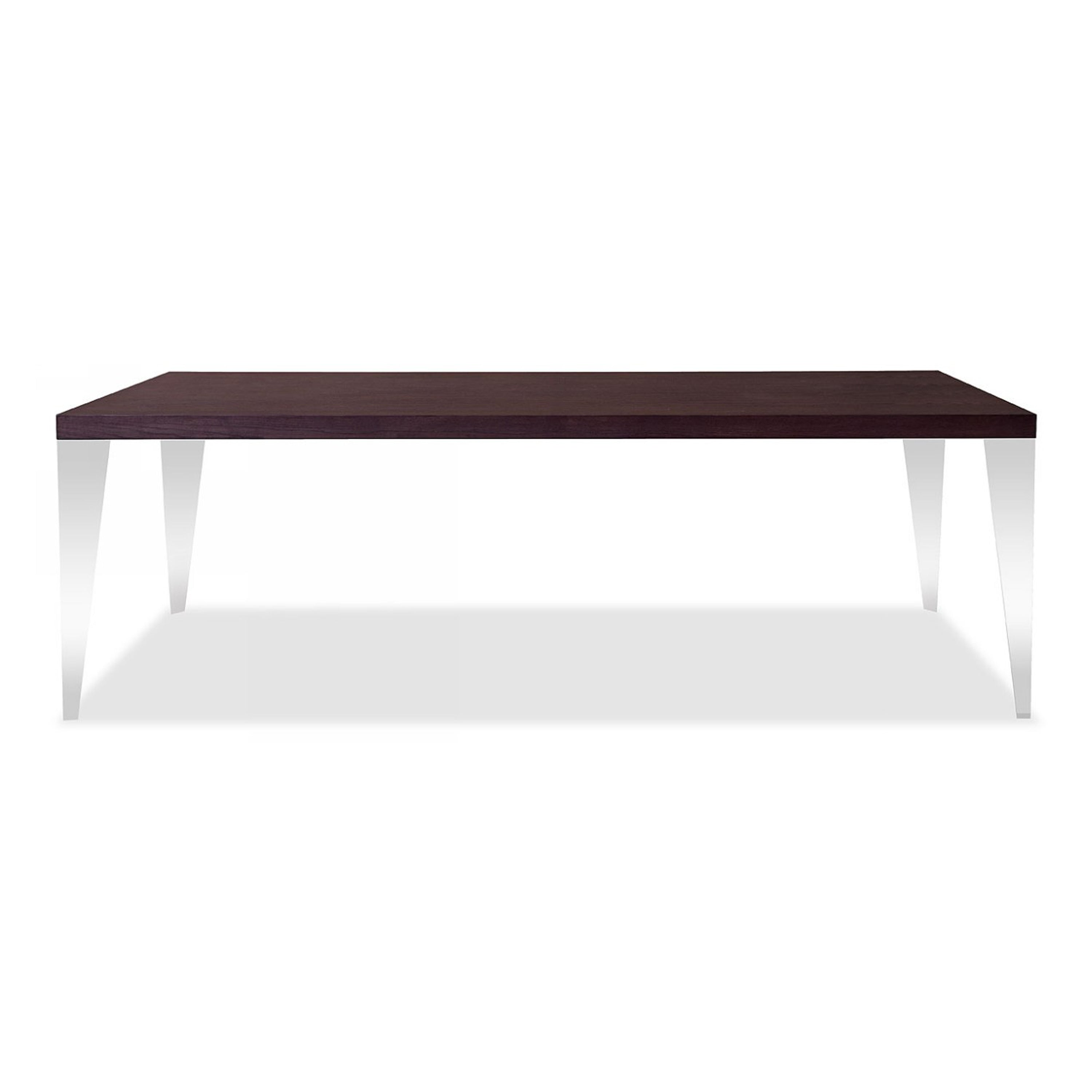 Daytona Modern Brown Oak Rectangle Dining Table - image 4