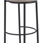 Sisal Barstool (Set of 2) Beige Tweed