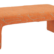 Nendo Bench Abstract Orange
