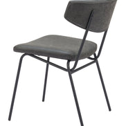 Charon Dining Chair (Set of 2) Vintage Black