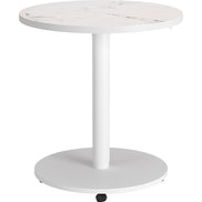 Mule Adjustable Bar Table White