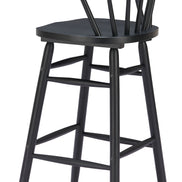 Stenger Barstool (Set of 2) Black