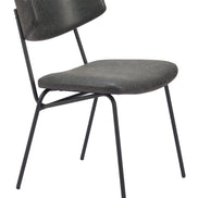 Charon Dining Chair (Set of 2) Vintage Black