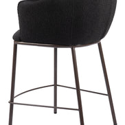 Essen Counter Stool Black & Bronze