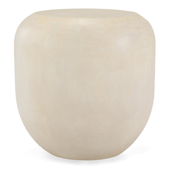 Denny - Modern Beige Fiberform End Table