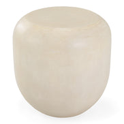 Denny - Modern Beige Fiberform End Table - image 2
