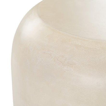Denny - Modern Beige Fiberform End Table - image 3