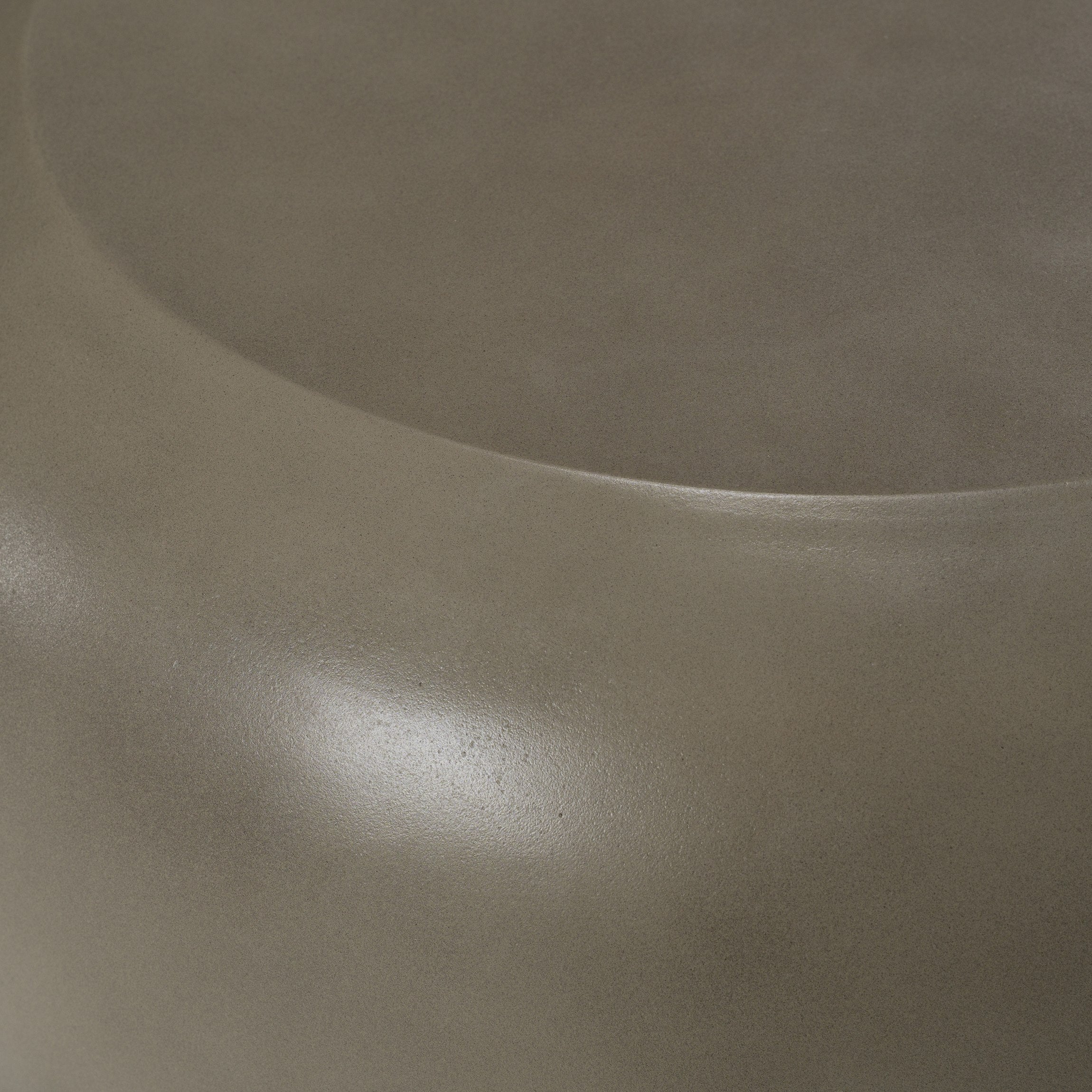 Denny - Modern Grey Contrete End Table - image 2