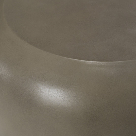 Denny - Modern Grey Contrete End Table - image 2