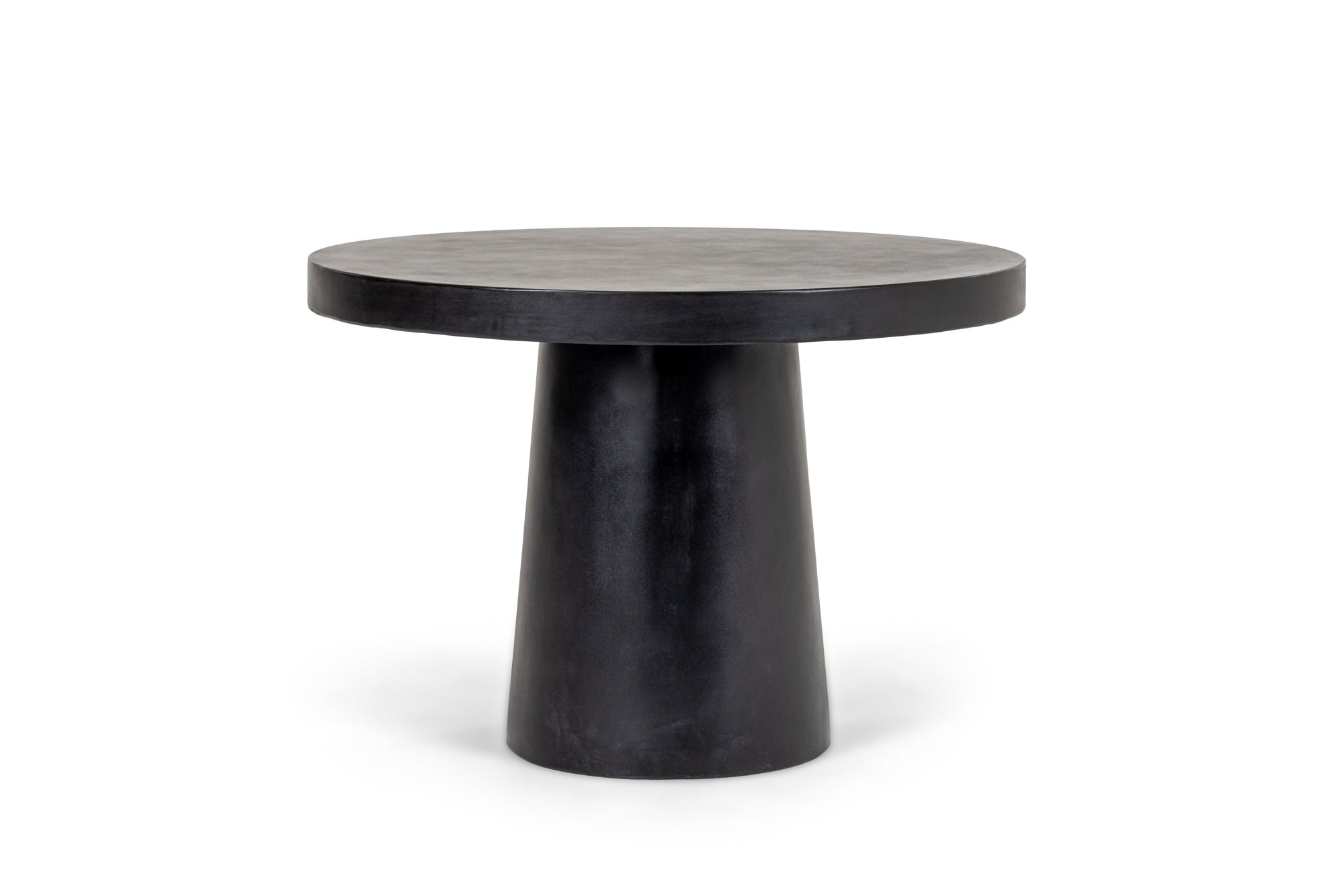 Desoto - Modern Black Concrete Round Dining Table - image 2