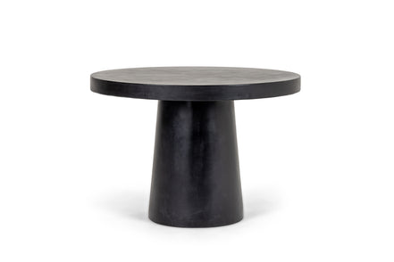 Desoto - Modern Black Concrete Round Dining Table - image 2