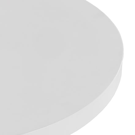 Desoto - Modern White Concrete Round Coffee Table - image 3