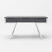 Dessart - Modern Elm Grey Office Desk - image 2