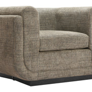 Sereneu Accent Chair Green Tweed