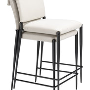Freesia Counter Stool (Set of 2) White
