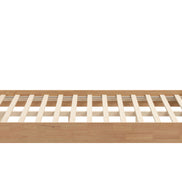 Hadi Queen Bed Beige & Natural