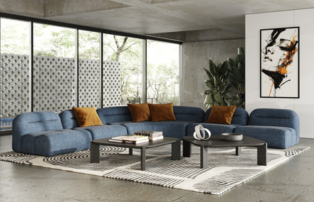 Noah - Modern Dark Brown Square Coffee Table - image 4