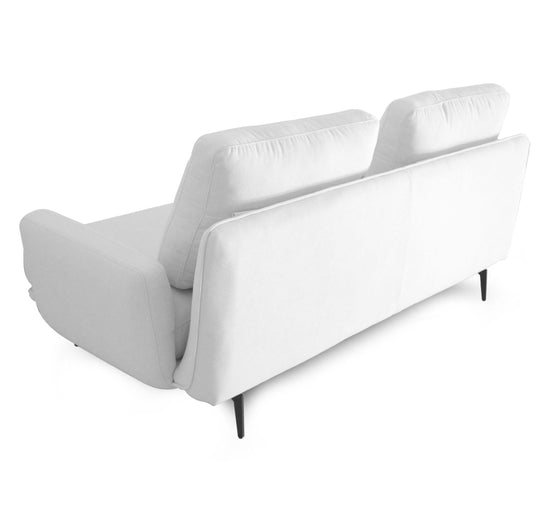 Dolly Modern - Off White Fabric Sofa - image 2
