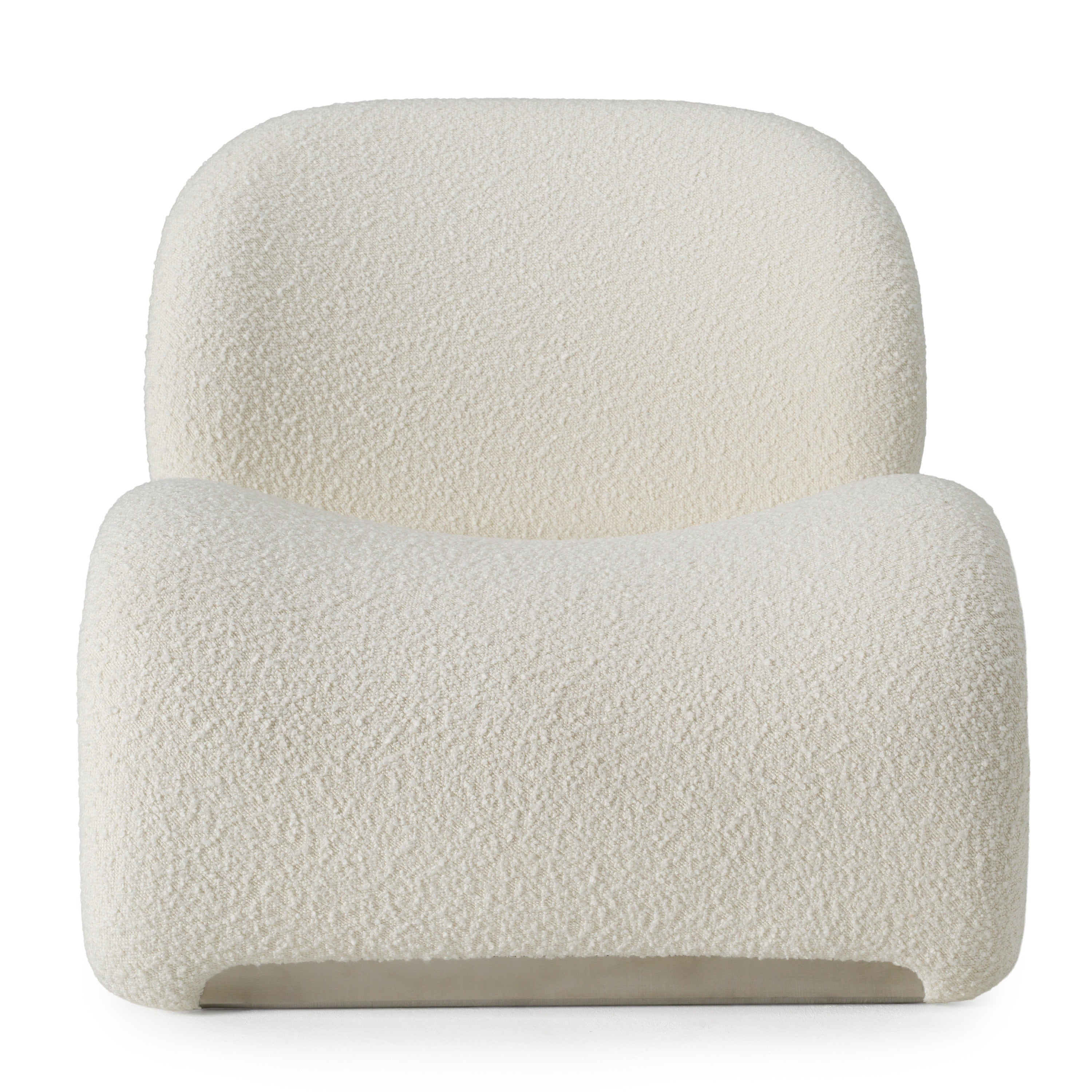 Donovan Modern Accent White Chair - image 3