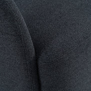 Dowsett - Modern Charcoal Fabric Swivel Accent Chair - image 4