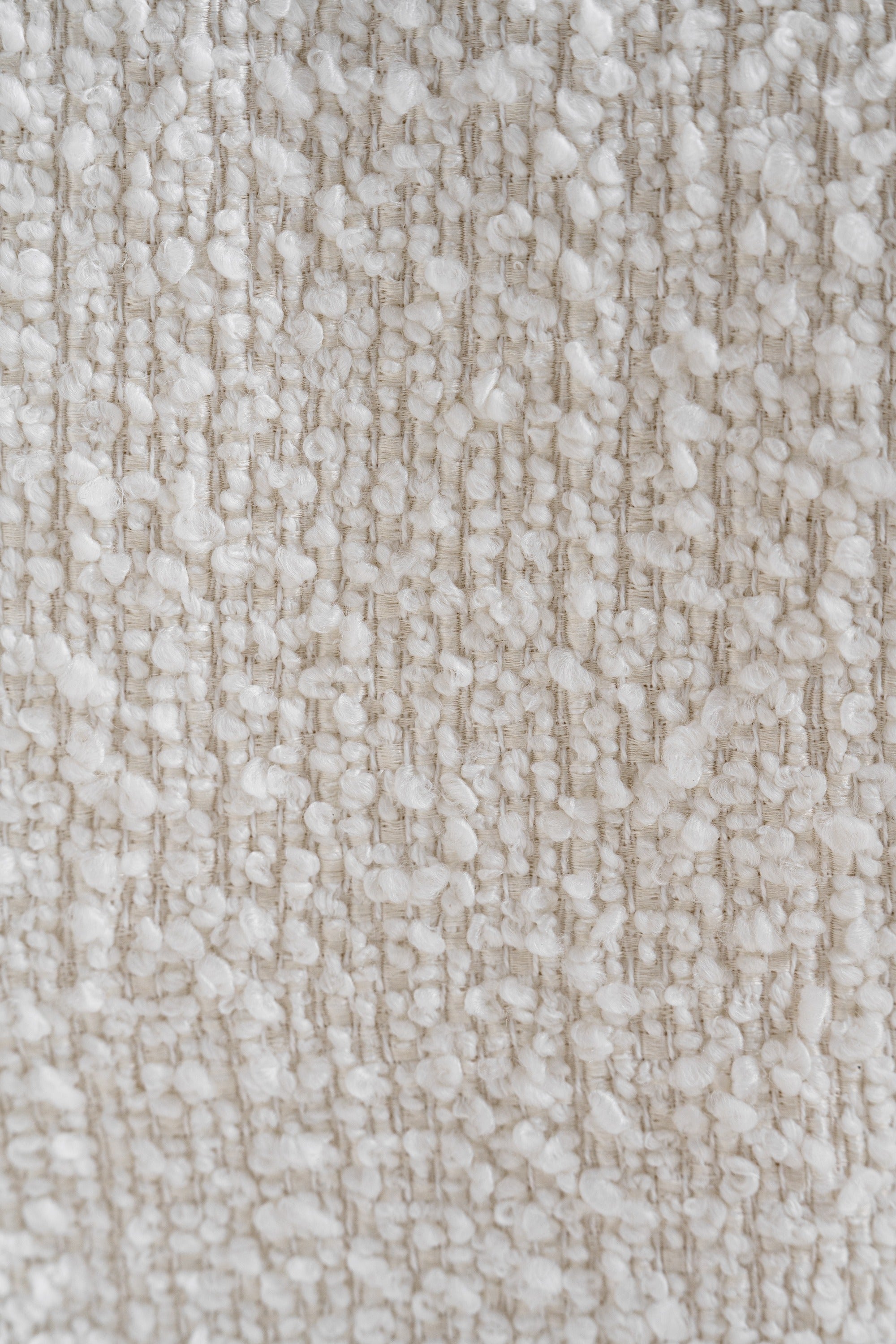 Drea - Modern White Fabric Dining Chair - image 2
