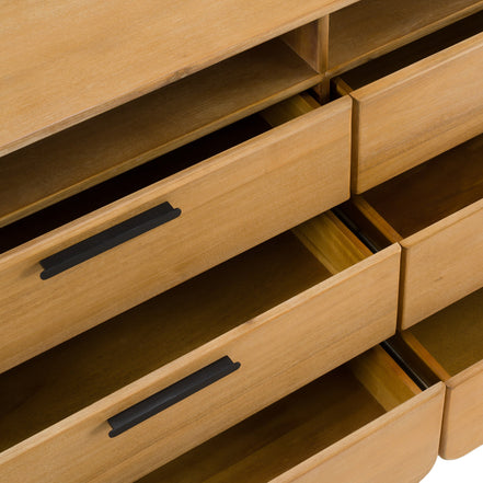 Dresden - Modern Natural Acacia Dresser - image 5