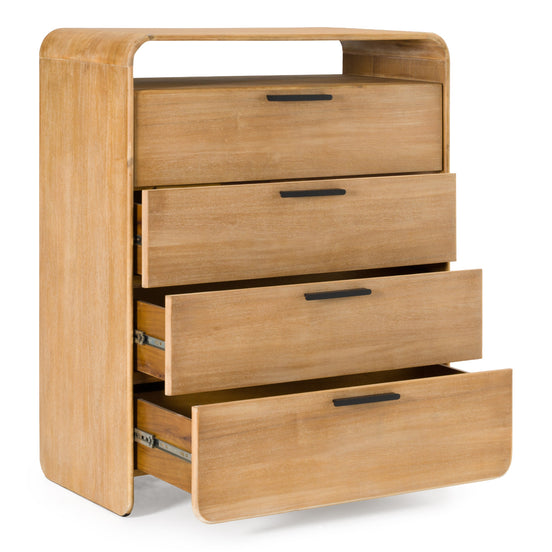 Dresden - Modern Natural Acacia Chest - image 2