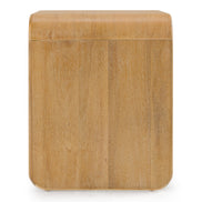 Dresden - Modern Natural Acacia 1-Drawer Nightstand - image 3