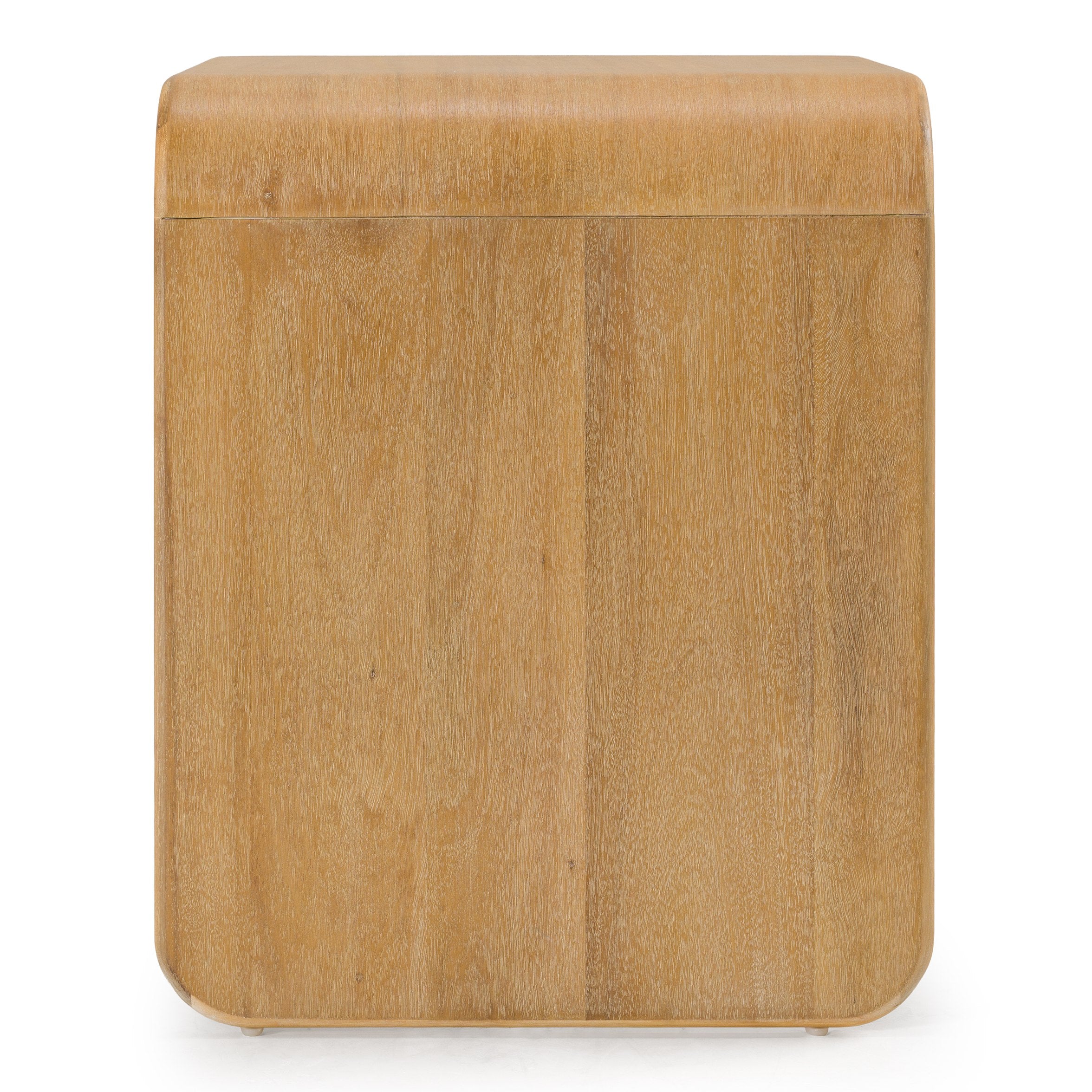 Dresden - Modern Natural Acacia 1-Drawer Nightstand - image 3