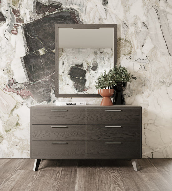 Soria Modern Grey Wash Dresser - image 2