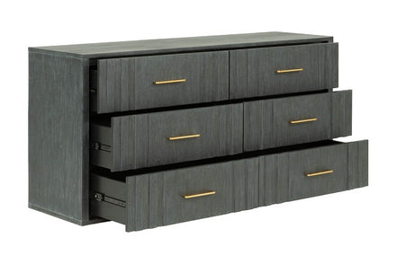 Manchester- Contemporary Dark Grey Dresser - image 2
