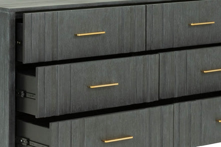 Manchester- Contemporary Dark Grey Dresser - image 3