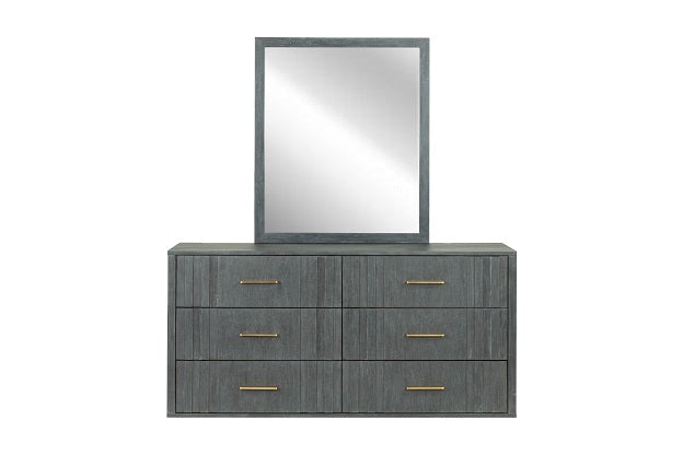 Manchester- Contemporary Dark Grey Dresser - image 4