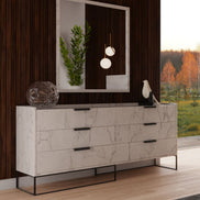 Marbella - Italian Modern White Marble Dresser - image 2