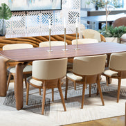Michael - Mid-Century Modern Walnut Dining Table - image 4