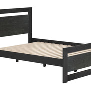Repos Queen Bed Black