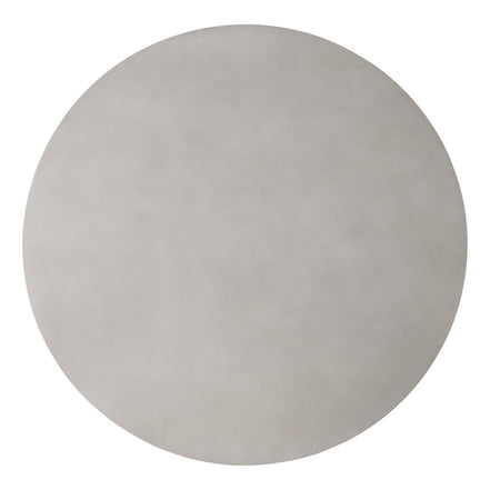Duncan - Modern Faux Concrete + Walnut Round Dining Table - image 2